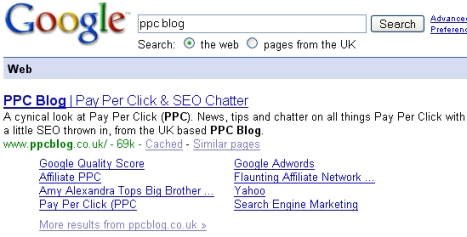 ppcblog sitelinks ppcblog sitelinks