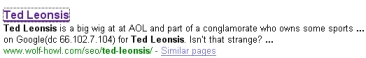 Ted Leonsis
